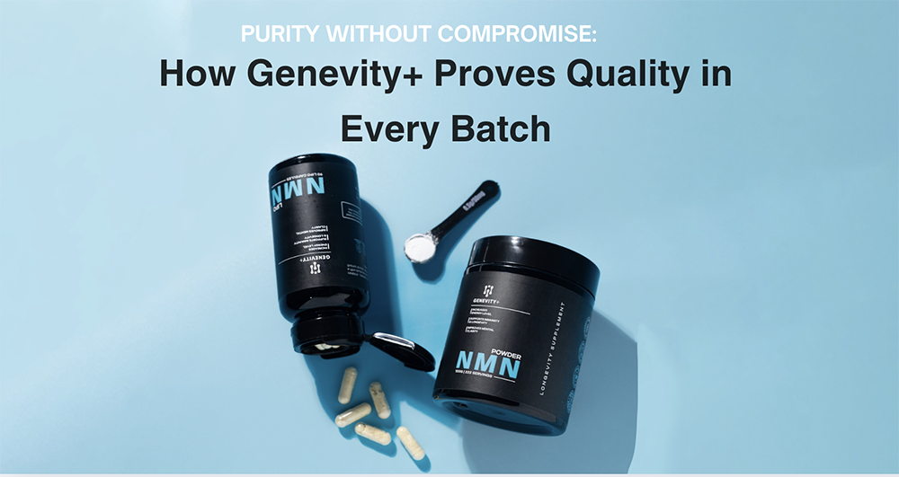Pure NMN Supplement: Genevity+ Founder’s Promise of Quality and Transparency