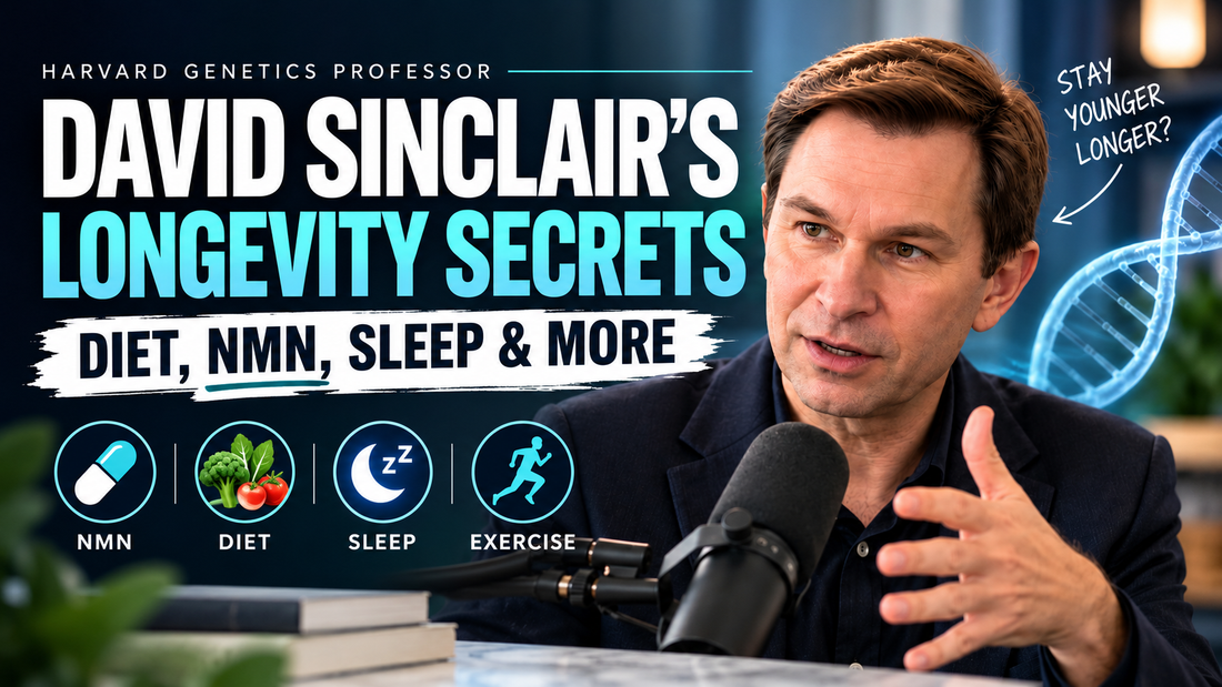 David Sinclair's Anti-Aging Routine: What He Eats, Takes, and Avoids at 56