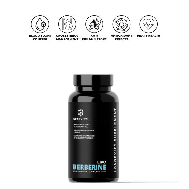 Berberine Lipo - 90 Capsules