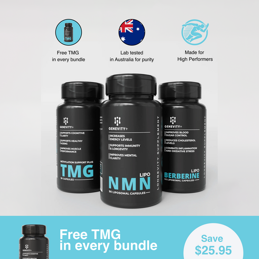 Elite Performance Stack: NMN, TMG & Berberine