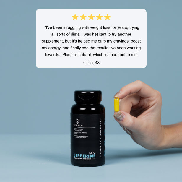 Berberine Lipo - 90 Capsules