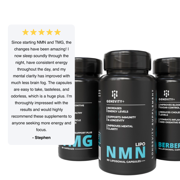 Elite Performance Stack: NMN, TMG & Berberine